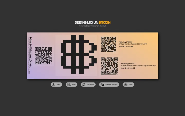 Dessine-moi un Bitcoin home page